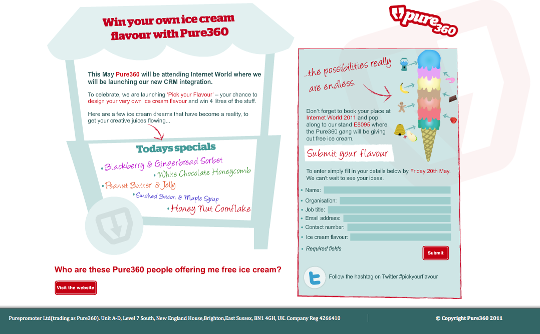 pick your flavour with Pure360 pick your flavour with Pure360